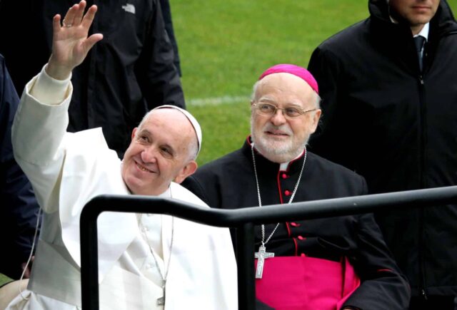 Vi tar i sorg emot beskedet om påve Franciskus bortgång