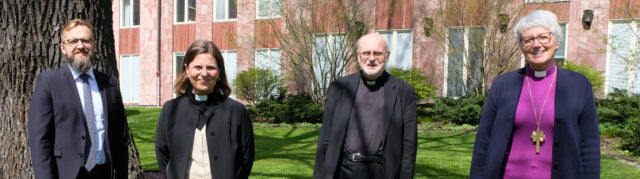 Sofia Camnerin, SKR:s nytillträdda generalsekreterare, öppningstalade vid årskonferensen – ärkebiskop Antje Jackelén vald till ny ordförande